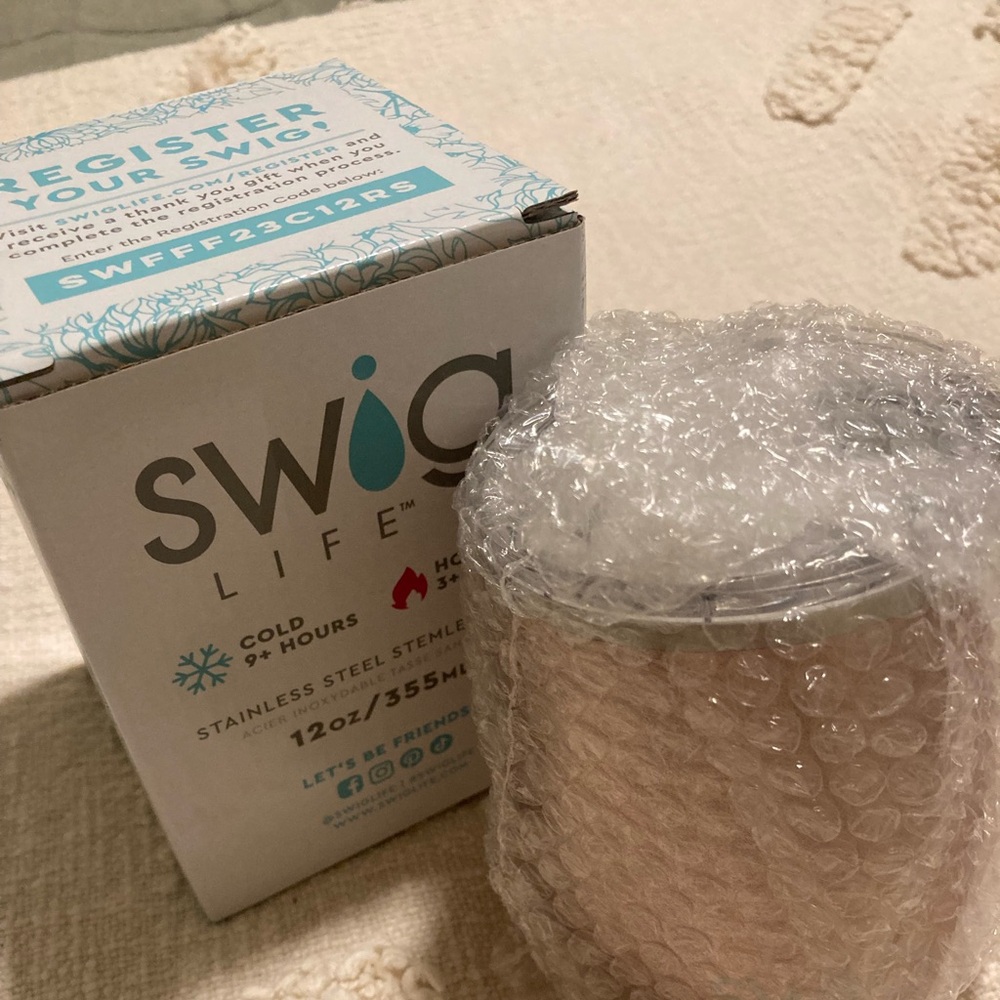 SWIG Stainless Steel Stemless Cup